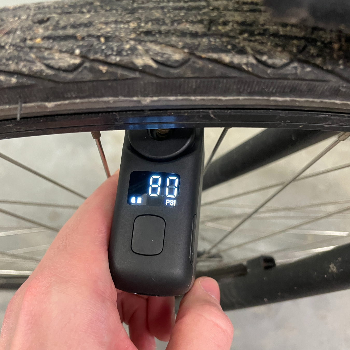 Air Pro - display/ventil samme side